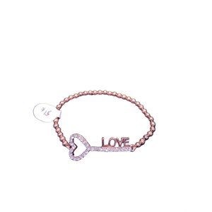 Rose Gold Stretch Bracelet